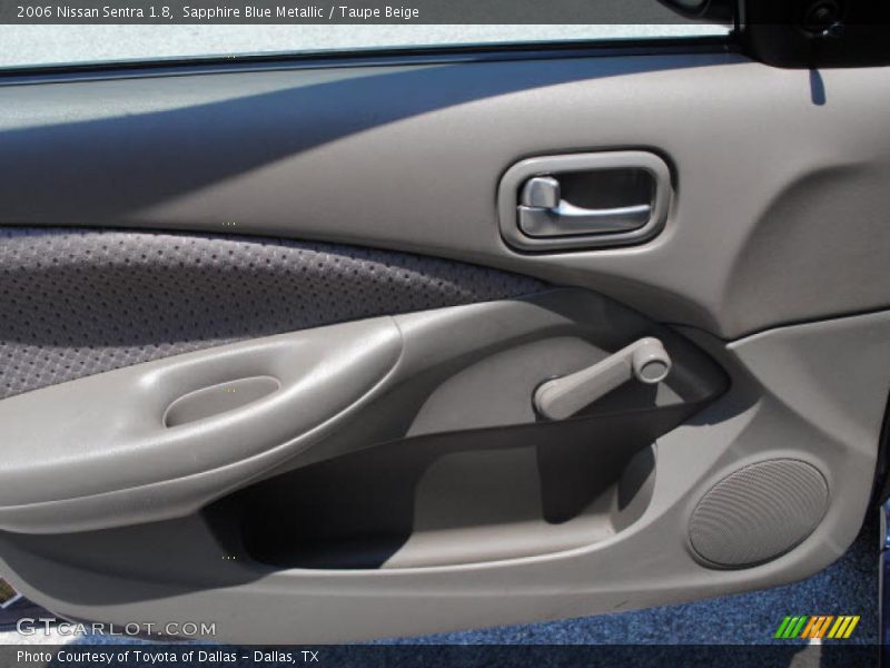 Sapphire Blue Metallic / Taupe Beige 2006 Nissan Sentra 1.8