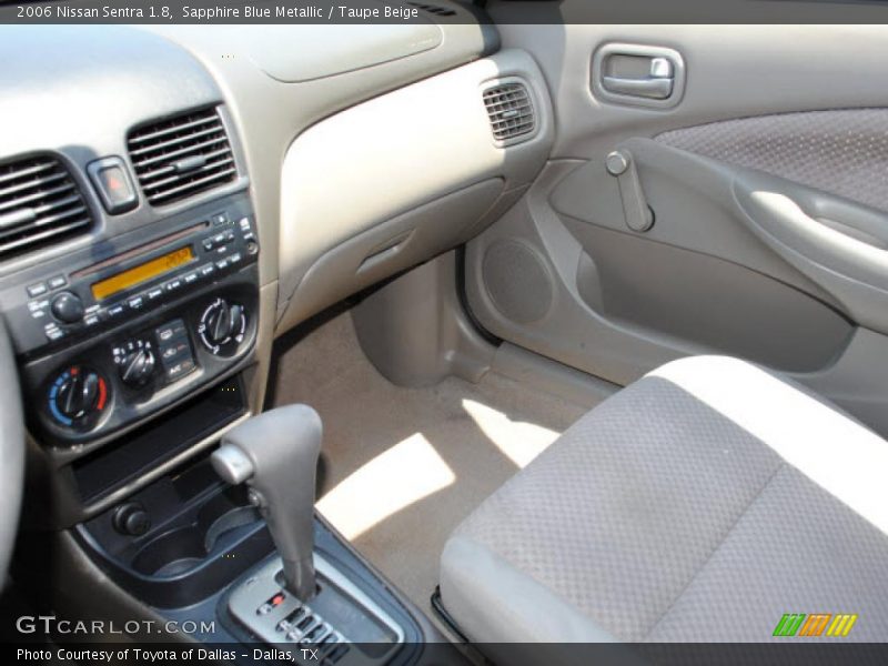 Sapphire Blue Metallic / Taupe Beige 2006 Nissan Sentra 1.8