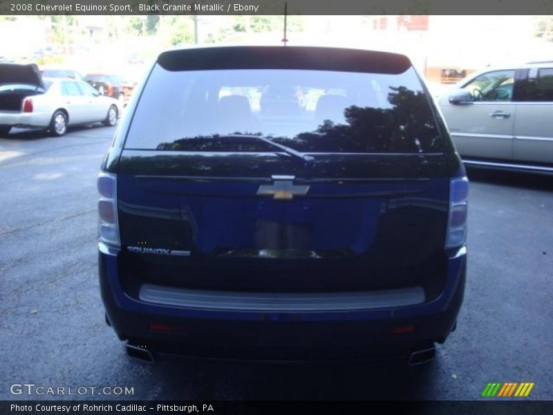 Black Granite Metallic / Ebony 2008 Chevrolet Equinox Sport