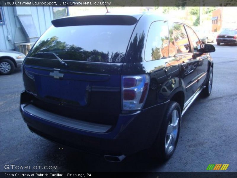 Black Granite Metallic / Ebony 2008 Chevrolet Equinox Sport