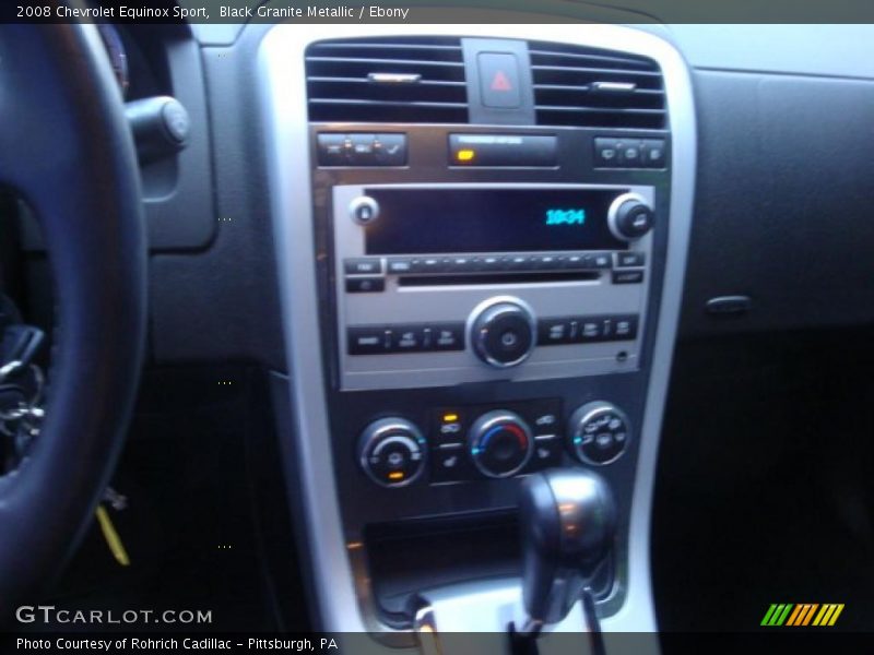 Black Granite Metallic / Ebony 2008 Chevrolet Equinox Sport