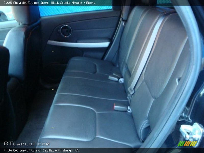 Black Granite Metallic / Ebony 2008 Chevrolet Equinox Sport