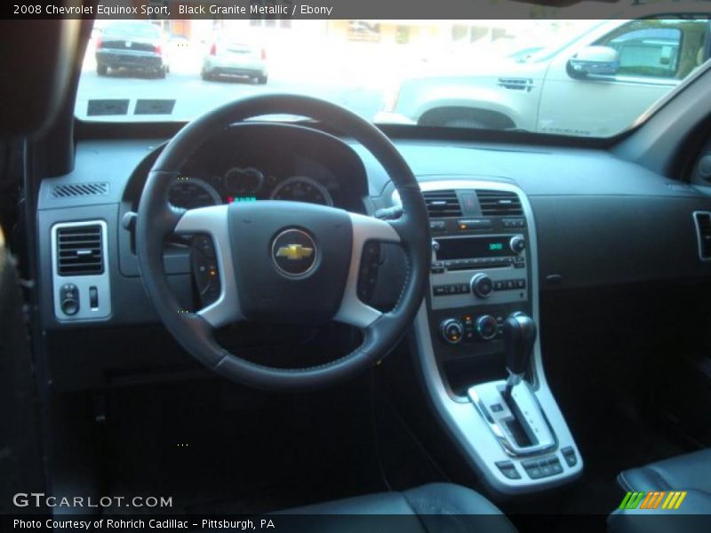 Black Granite Metallic / Ebony 2008 Chevrolet Equinox Sport