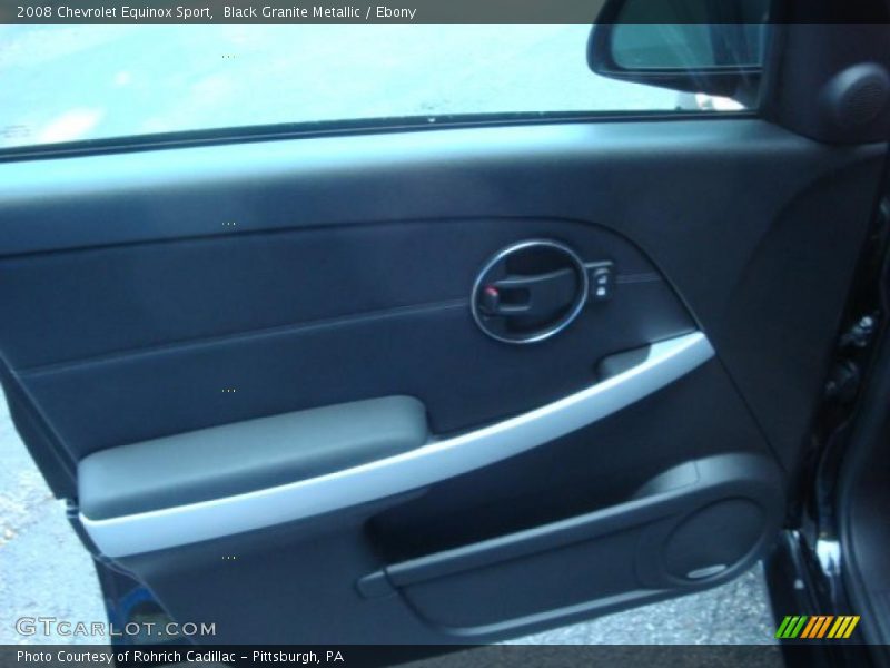 Black Granite Metallic / Ebony 2008 Chevrolet Equinox Sport