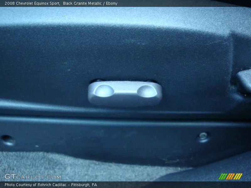 Black Granite Metallic / Ebony 2008 Chevrolet Equinox Sport