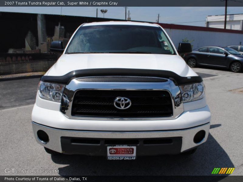 Super White / Graphite Gray 2007 Toyota Tundra Regular Cab