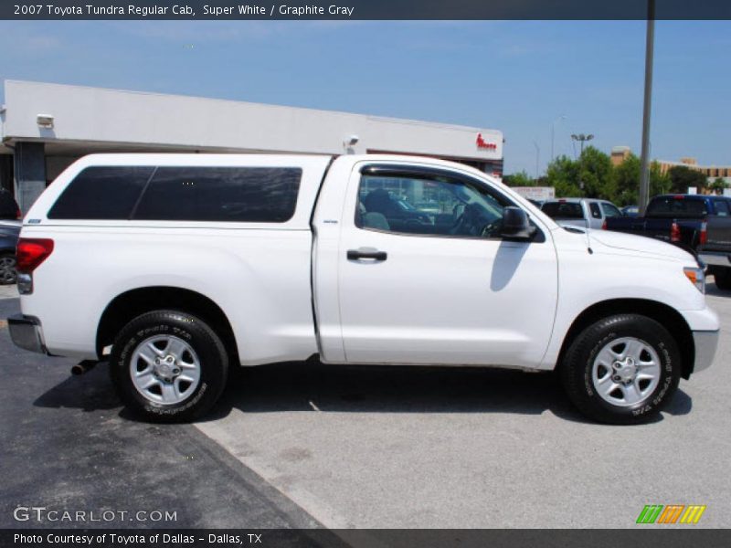 Super White / Graphite Gray 2007 Toyota Tundra Regular Cab