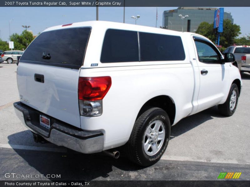 Super White / Graphite Gray 2007 Toyota Tundra Regular Cab