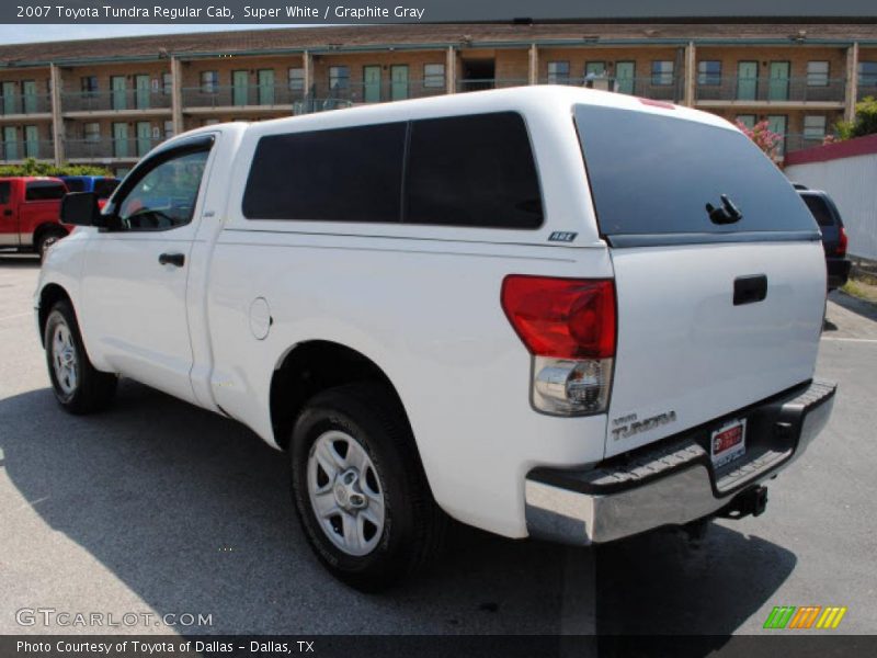 Super White / Graphite Gray 2007 Toyota Tundra Regular Cab