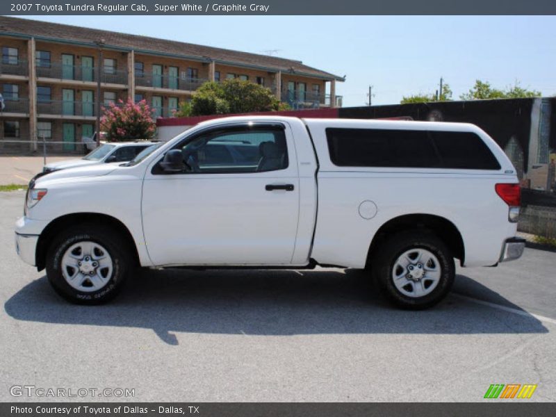 Super White / Graphite Gray 2007 Toyota Tundra Regular Cab