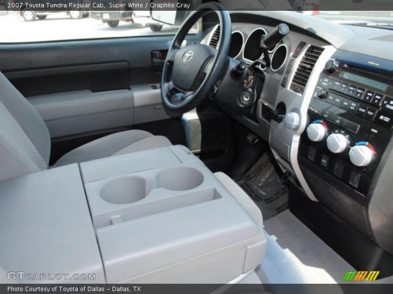 Super White / Graphite Gray 2007 Toyota Tundra Regular Cab