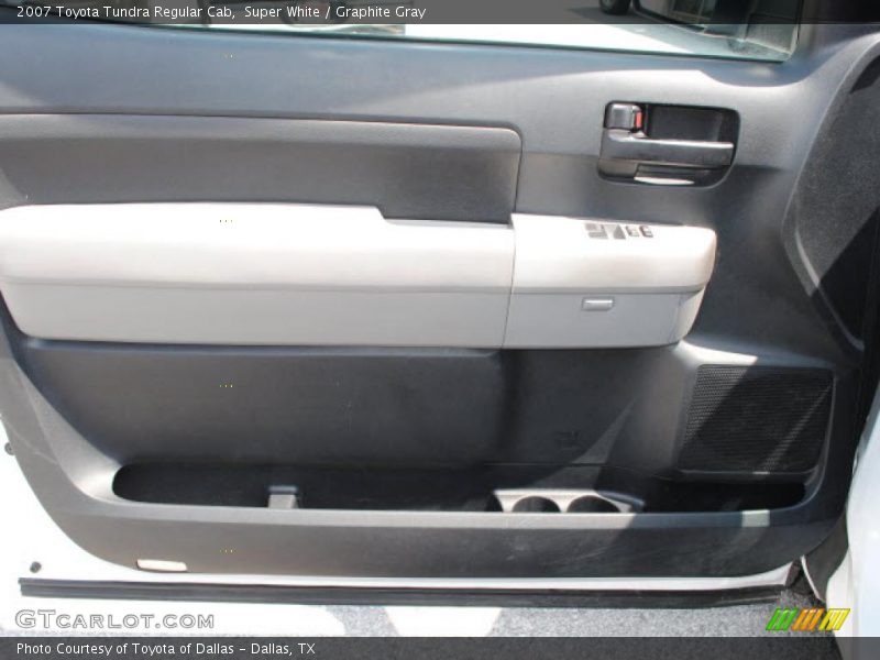 Super White / Graphite Gray 2007 Toyota Tundra Regular Cab
