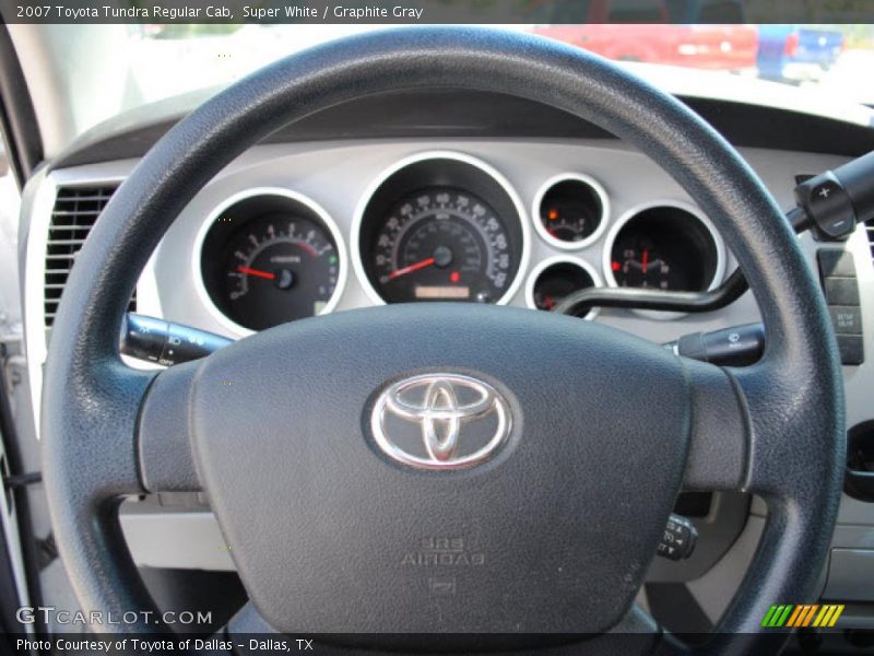 Super White / Graphite Gray 2007 Toyota Tundra Regular Cab