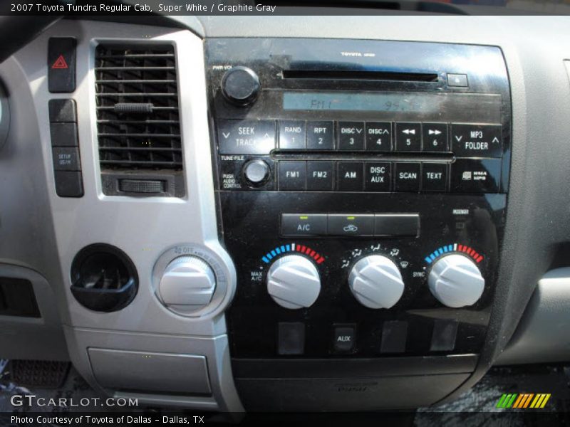 Super White / Graphite Gray 2007 Toyota Tundra Regular Cab