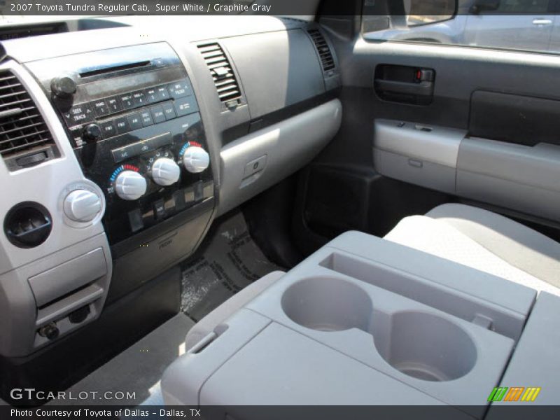Super White / Graphite Gray 2007 Toyota Tundra Regular Cab