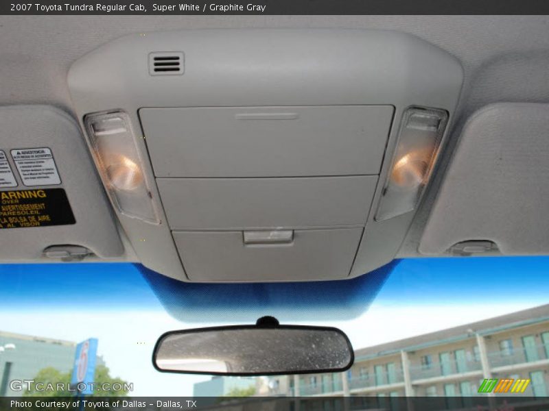 Super White / Graphite Gray 2007 Toyota Tundra Regular Cab