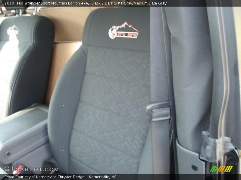 Black / Dark Slate Gray/Medium Slate Gray 2010 Jeep Wrangler Sport Mountain Edition 4x4