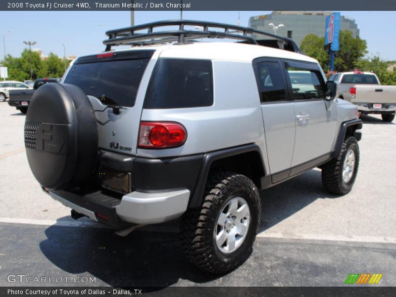 Titanium Metallic / Dark Charcoal 2008 Toyota FJ Cruiser 4WD