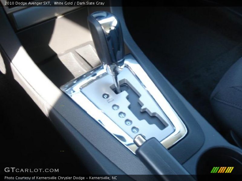 White Gold / Dark Slate Gray 2010 Dodge Avenger SXT