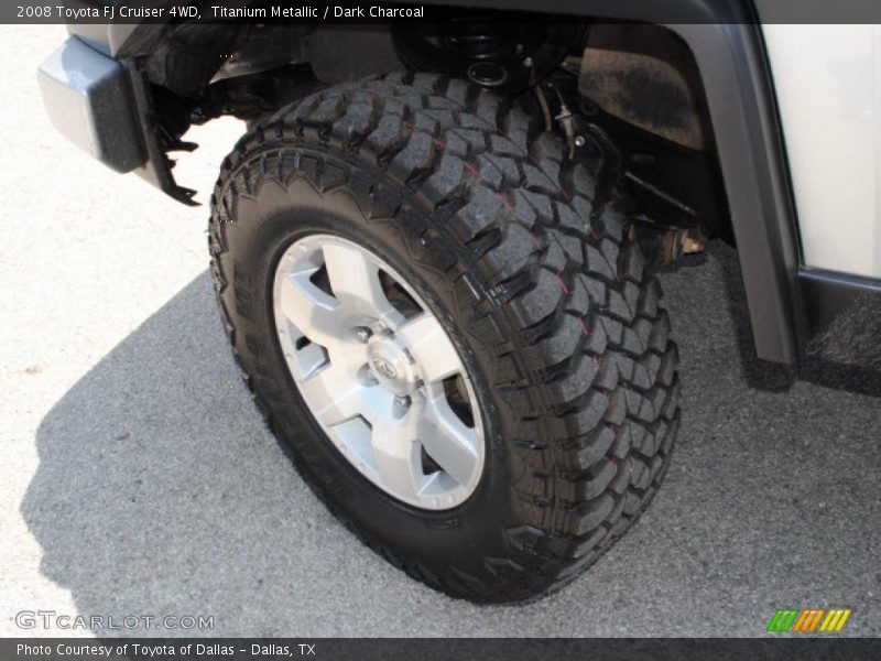 Titanium Metallic / Dark Charcoal 2008 Toyota FJ Cruiser 4WD