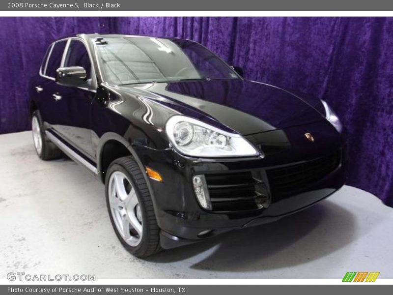 Black / Black 2008 Porsche Cayenne S