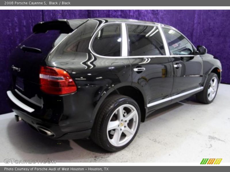 Black / Black 2008 Porsche Cayenne S