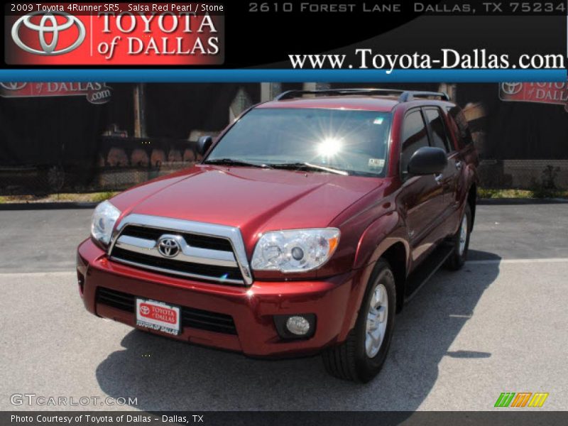 Salsa Red Pearl / Stone 2009 Toyota 4Runner SR5