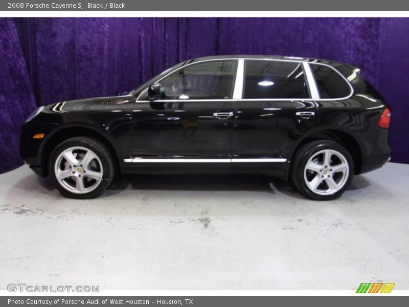 Black / Black 2008 Porsche Cayenne S