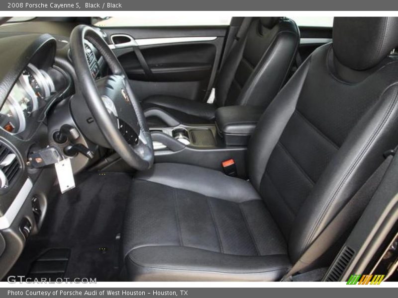 Black / Black 2008 Porsche Cayenne S