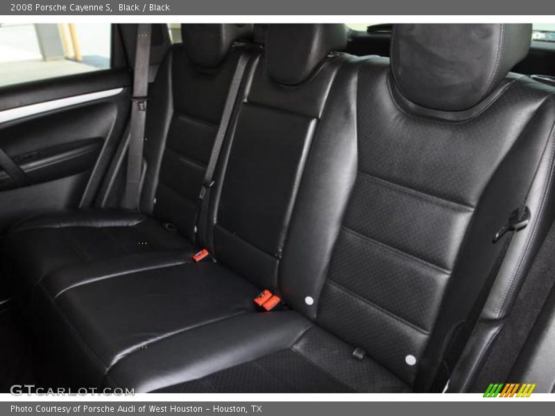 Black / Black 2008 Porsche Cayenne S
