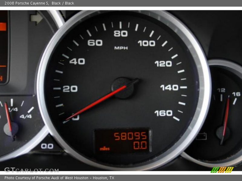 Black / Black 2008 Porsche Cayenne S