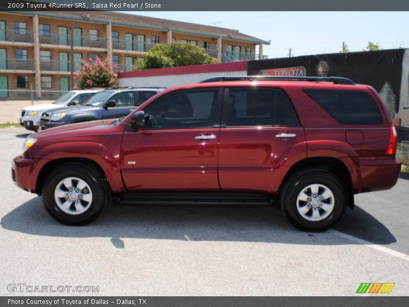 Salsa Red Pearl / Stone 2009 Toyota 4Runner SR5