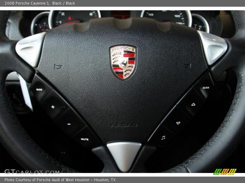 Black / Black 2008 Porsche Cayenne S