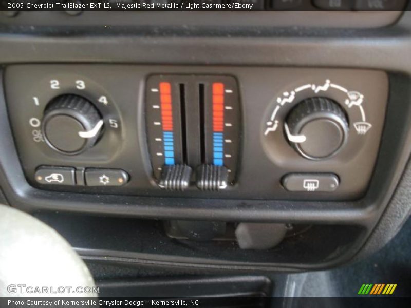 Majestic Red Metallic / Light Cashmere/Ebony 2005 Chevrolet TrailBlazer EXT LS