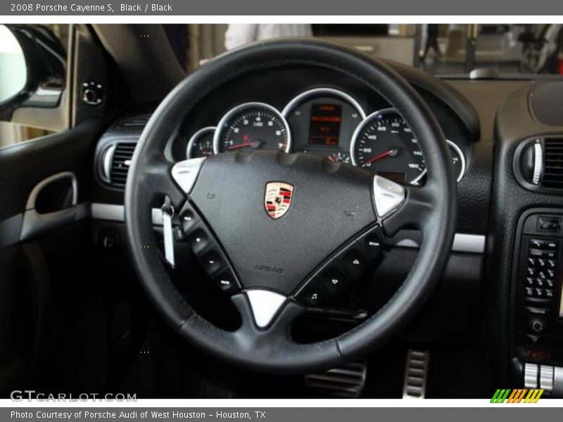 Black / Black 2008 Porsche Cayenne S