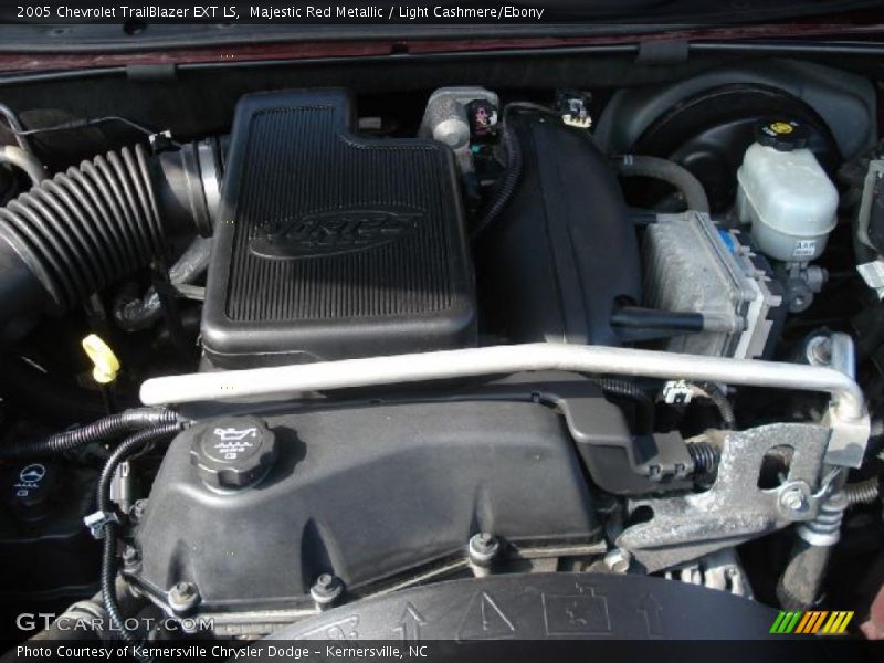 Majestic Red Metallic / Light Cashmere/Ebony 2005 Chevrolet TrailBlazer EXT LS