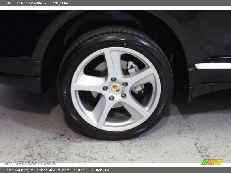 Black / Black 2008 Porsche Cayenne S