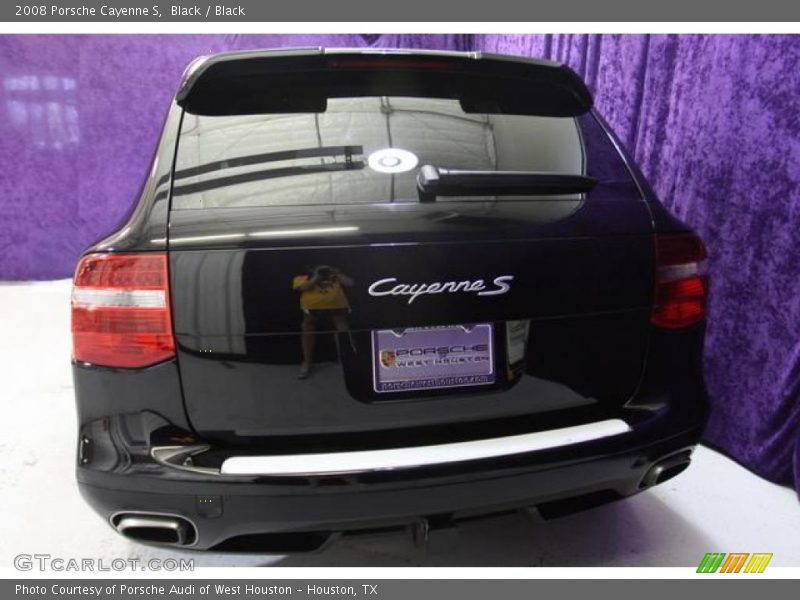 Black / Black 2008 Porsche Cayenne S