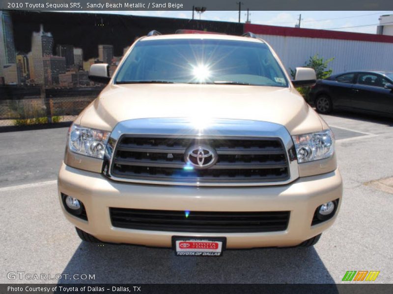 Sandy Beach Metallic / Sand Beige 2010 Toyota Sequoia SR5