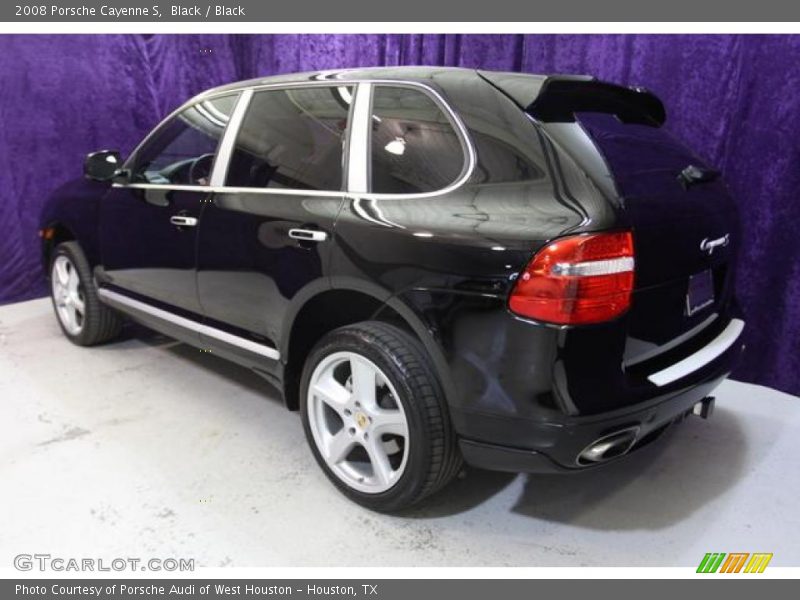 Black / Black 2008 Porsche Cayenne S