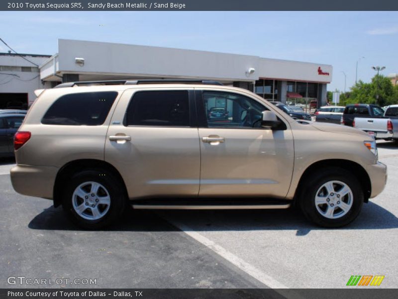 Sandy Beach Metallic / Sand Beige 2010 Toyota Sequoia SR5