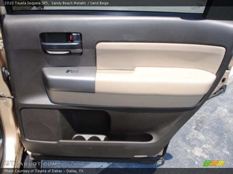 Sandy Beach Metallic / Sand Beige 2010 Toyota Sequoia SR5