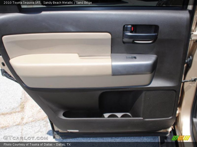 Sandy Beach Metallic / Sand Beige 2010 Toyota Sequoia SR5