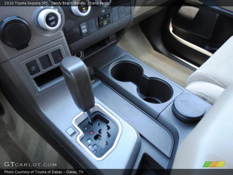 Sandy Beach Metallic / Sand Beige 2010 Toyota Sequoia SR5