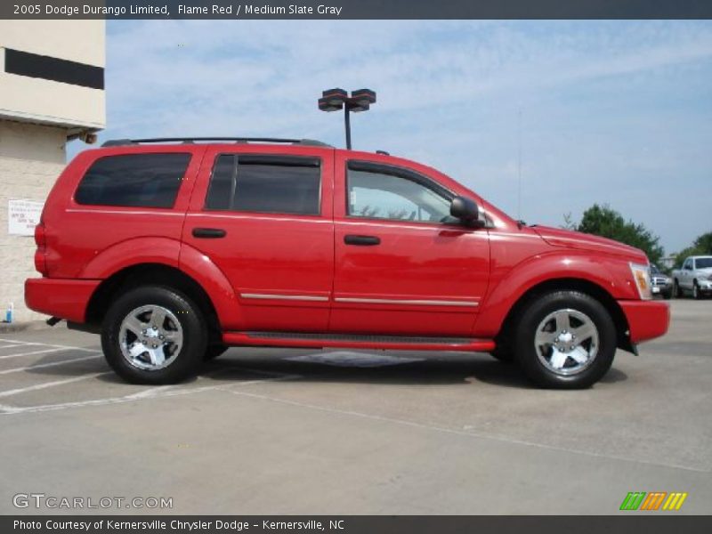 Flame Red / Medium Slate Gray 2005 Dodge Durango Limited