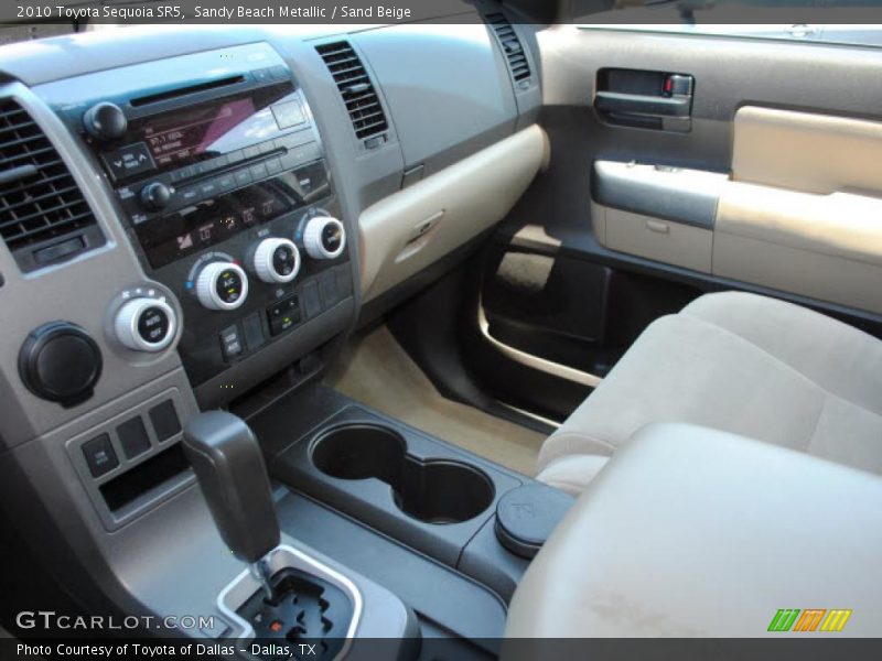 Sandy Beach Metallic / Sand Beige 2010 Toyota Sequoia SR5