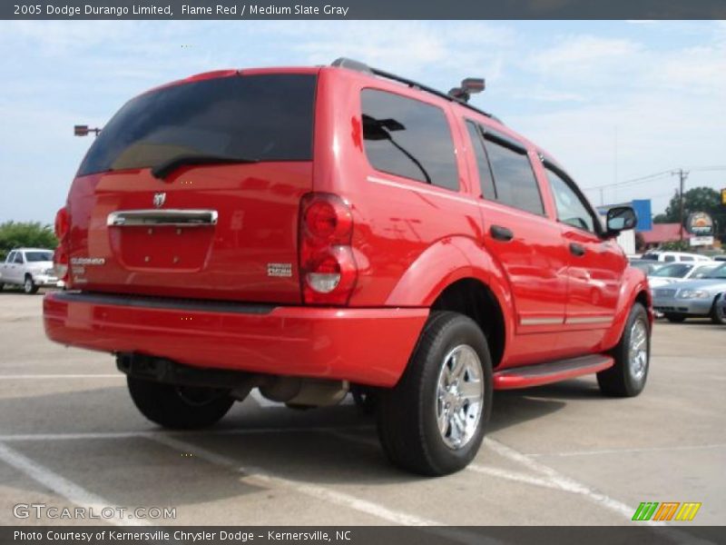 Flame Red / Medium Slate Gray 2005 Dodge Durango Limited