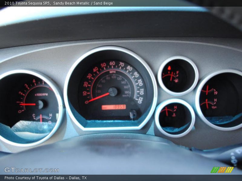 Sandy Beach Metallic / Sand Beige 2010 Toyota Sequoia SR5