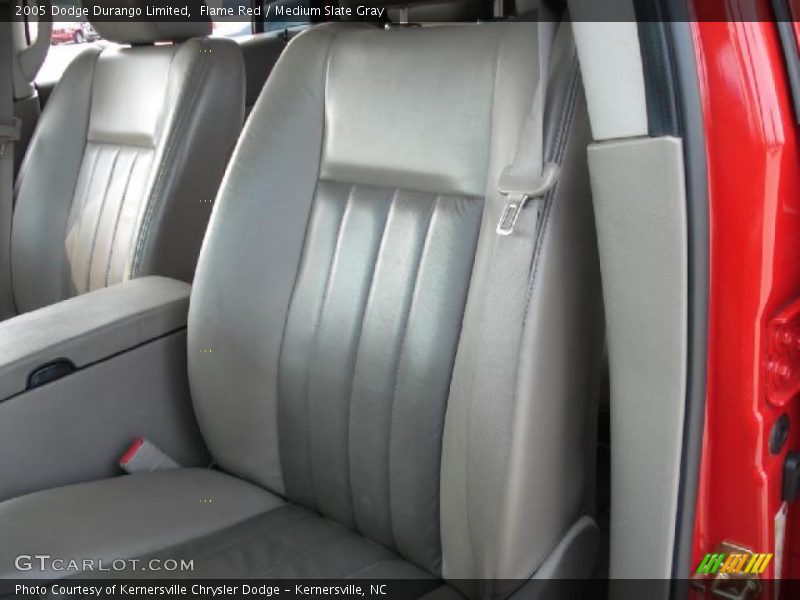 Flame Red / Medium Slate Gray 2005 Dodge Durango Limited