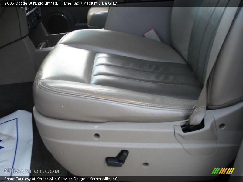 Flame Red / Medium Slate Gray 2005 Dodge Durango Limited
